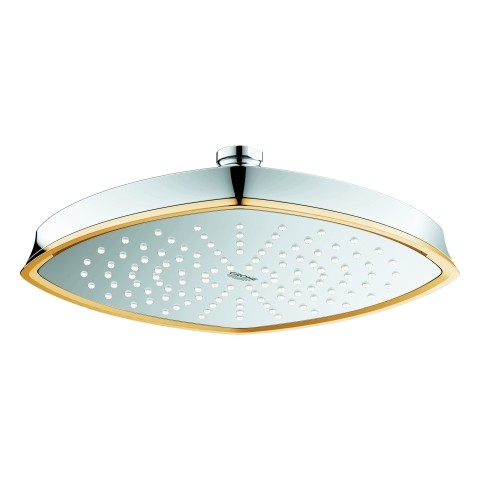 GROHE Kopfbrause Grandera 210 27974 Strahlart Rain chrom/gold, 27974IG0 27974IG0 von Grohe