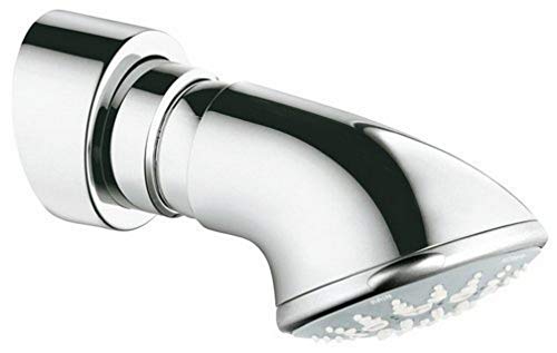 GROHE Kopfbrause Relexa Five, 5 Strahlarten SpeedClean chrom 27062000, Silber von Grohe