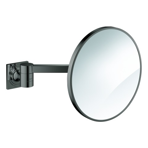GROHE Kosmetikspiegel Allure 40967_1 Wandmontage hard graphite, 40967A01 40967A01 von Grohe