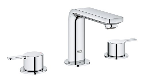 GROHE Lineare | Badarmatur - 3-Loch-Waschtischarmatur | mit Zugstange, chrom | 20304001 von Grohe