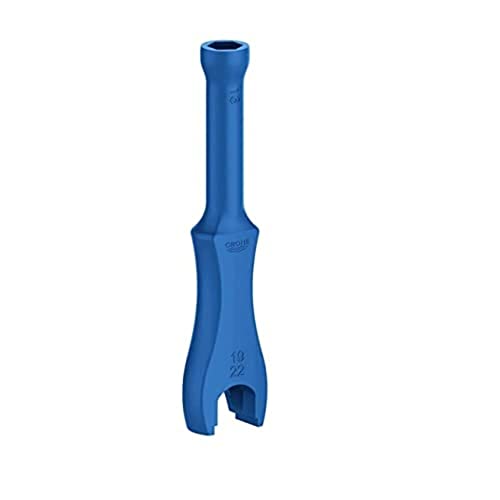 GROHE Montagewerkzeug 3-in-1 (für Einhand-Waschtischbatterie), blau, 14146000 von Grohe