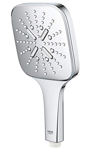 GROHE Rainshower 130 SmartActive Cube | Handbrause 3 Strahlarten | chrom | 26582000 von GROHE
