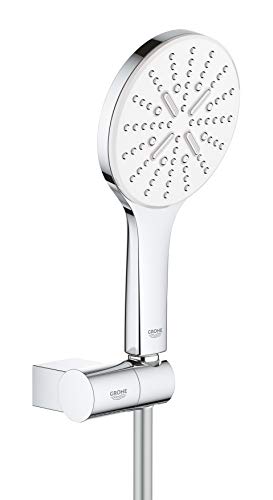 GROHE Rainshower 130 SmartActive | Wandhalterset 3 Strahlarten | moon white | 26580LS0 GROHE Rainshower 130 SmartActive | Wandhalterset 3 Strahlarten | moon white | 26580LS0 von GROHE