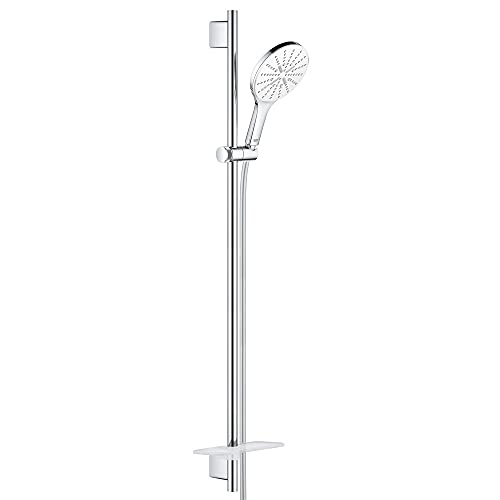 GROHE Rainshower 150 SmartActive | Brausestangenset 3 Strahlarten | Moon White | 26594LS0 von Grohe