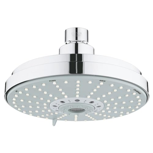 GROHE Rainshower Cosmopolitan 160 Brausen und Duschsysteme (Kopfbrause 4 Strahlarten) chrom, 27134000 von Grohe