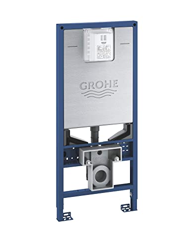 GROHE Rapid SLX | Element für WC, 1, 13 M Bauhöhe inkl. Stromanschluss und Wasseranschluss für Dusch-WC | ohne Abflussrohr | 39596000 von Grohe