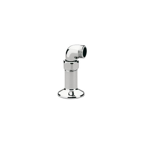 GROHE Standanschluss 1/2″ (Ausladung 30 mm, Verstellbarkeit 12,5 mm, Winkel 3/4", Anschlussverschraubung 1/2"), chrom, 12041000 von Grohe