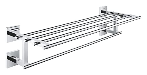 GROHE Start Cube - Multi- Handtuchhalter (Stichmaß: 558 mm, verdeckte Befestigung, Material: Metall), chrom, 41099000 von GROHE