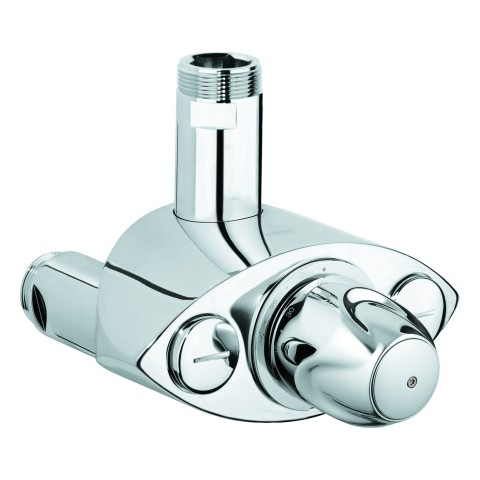 GROHE THM-Batterie Grohtherm XL 35085 Wandmontage DN25 chrom 35085000 von Grohe