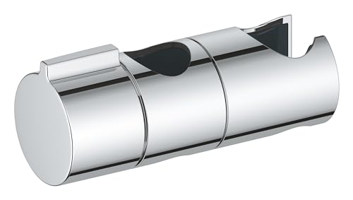 GROHE Vitalio, Duschkopfhalterung für Duschstange (Einstellung des Brausekopfes auf korrekte Höhe & Winkel, 22mm Durchmesser, für alle Standard Brausestangen geeignet, langlebig), chrom, 27723001 von GROHE