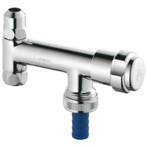 GROHE WAS Ventil Eckfix (3/8 Zoll, langlebige Oberfläche, Sicher gegen Rückfließen), chrom, 41030000 von Grohe