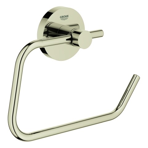 GROHE WC-Papierhalter Essentials 40689 ohne Deckel nickel, 40689BE1 40689BE1 von Grohe