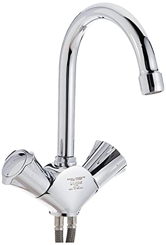 GROHE Waschtisch-Einlochbatterie Costa DN 15, mit Ablaufgarnitur, chrom 21375001 von Grohe