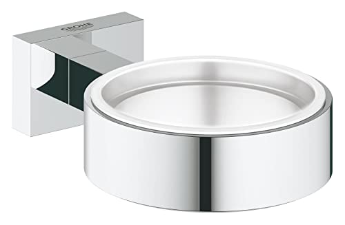 Essentials Cube Halter für Glas/Seifenschale von Grohe