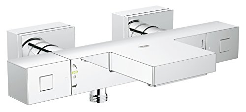 GROHE Grohtherm Cube - Wannenthermostat (energiesparend, wassersparend, Verbrühschutz), chrom, 34508000 von Grohe