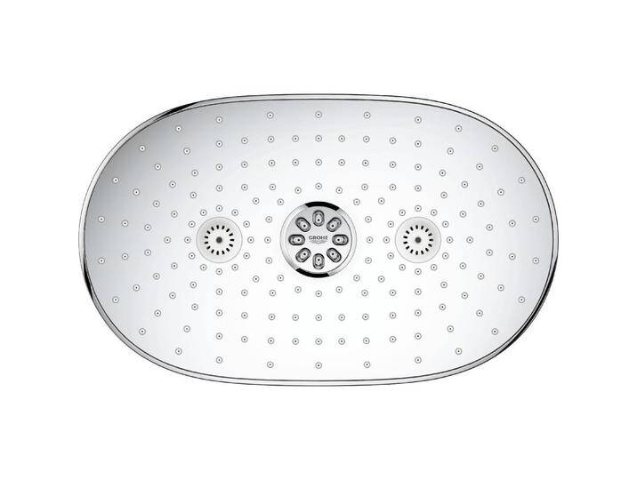 Grohe, Duschbrause, Kopfbrause Set Rainshower SmartControl 360 Duo 26254000 36,1x22 cm inkl. Brausearm 42,2 cm ch (2 Strahlarten, 40 l/min) von Grohe