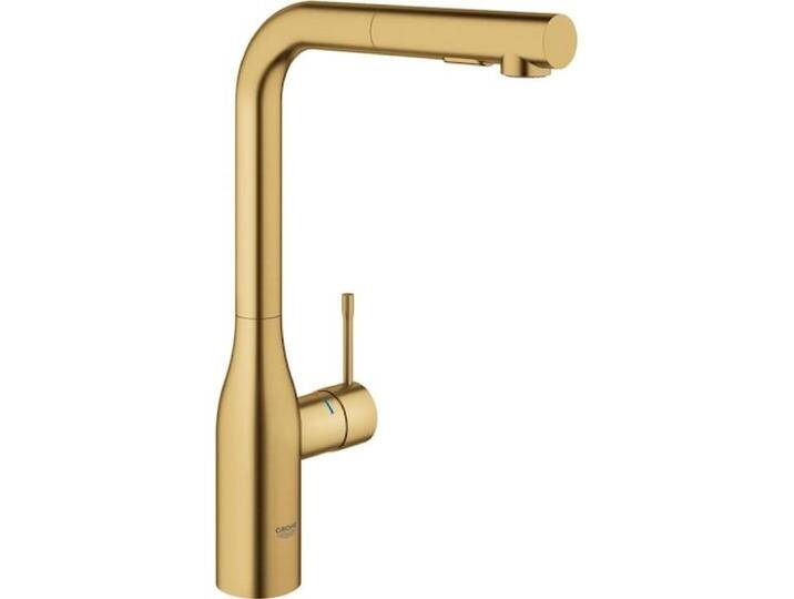 Grohe, Küchenarmatur, Küchenarmatur mit Handbrause Essence New cool sunrise gebürstet 30270 von Grohe
