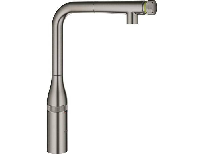 Grohe, Küchenarmatur, Küchenarmatur mit Handbrause Essence hard graphite gebürstet 31615 von Grohe