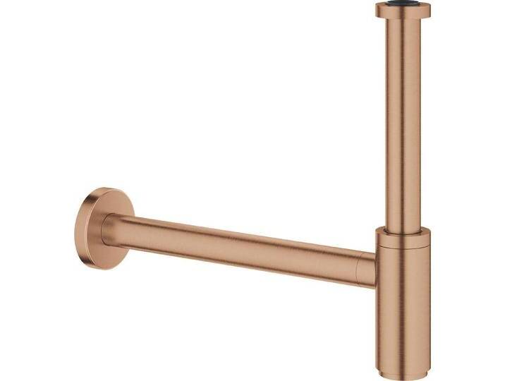 Grohe, Siphon, Geruchverschluss für Waschtische 1 1/4 (warm sunset gebürstet) (Siphon-Montagematerial, 1 1/4 ) von Grohe