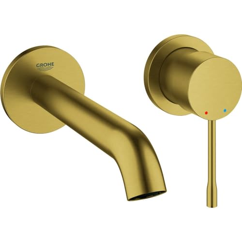 Grohe Essence New Waschtisch-Einhebelmischer für Waschbecken 2ag 5,7 l M - Brushed Cool Sunrise Grohe Essence New Waschtisch-Einhebelmischer für Waschbecken 2ag 5,7 l M - Brushed Cool Sunrise von GROHE