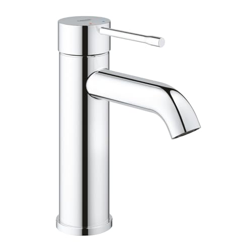 GROHE Essence - Einhand-Waschtischarmatur (wassersparend, langlebige Oberfläche, S-Size), chrom, 23590001 von Grohe