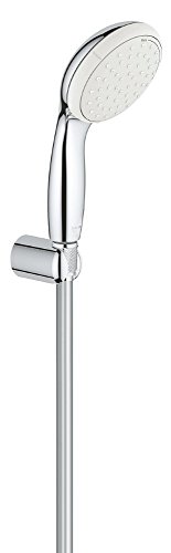 Grohe 26164001 Tempesta 100 Wandhalterset 2 Strahlarten, Chrom Mit Wassersparfunktion 9,5 L/Min. Grohe 26164001 Tempesta 100 Wandhalterset 2 Strahlarten, Chrom Mit Wassersparfunktion 9,5 L/Min. von GROHE