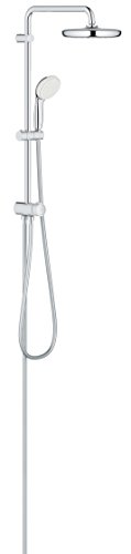 GROHE Tempesta 210 Flex - Duschsystem mit Umstellung für die Wandmontage (Wandmontage, 390 mm Duscharm,höhenverstellbar, Antikalk- System), chrom, 26381001 GROHE Tempesta 210 Flex - Duschsystem mit Umstellung für die Wandmontage (Wandmontage, 390 mm Duscharm,höhenverstellbar, Antikalk- System), chrom, 26381001 von GROHE