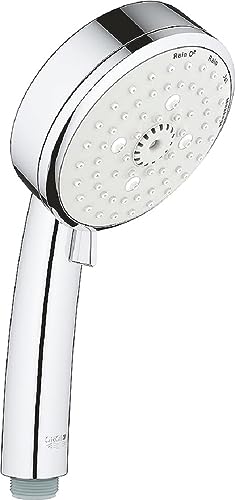 Grohe 27573002 Tempesta Cosmopolitan 100 Handbrause 4 Strahlarten, Chrom von GROHE