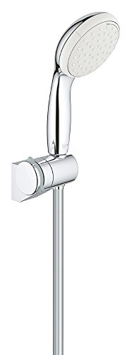 GROHE wassersparende Handbrause Duschkopf, Tempesta 100 Set inkl. Wandhalter, EcoJoy, 2 Strahlarten, 2760110E von Grohe