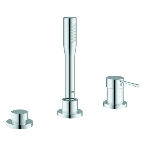 Grohe 3-Loch Einhebel-Wannenkombin. Essence 19976 mit Handbrause Euphoria C chrom, 19976001 19976001 von Grohe