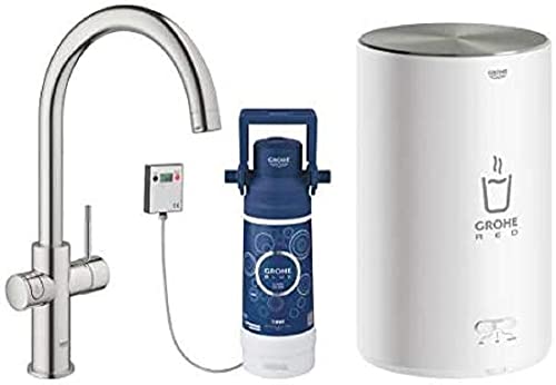 Grohe 30083DC1 Red Duo Armatur und Boiler, Größe M von Grohe