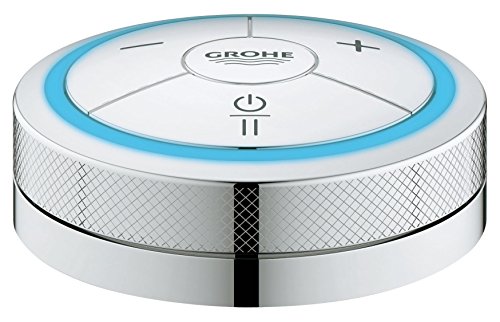 GROHE F-digital Puck - Fernbedienung für Wanne und Brause (langlebige Oberfläche, Mit Pause- und Speicherfunktion, Temperatur- und Wasserflusssteuerung), Chrom, 36309000 GROHE F-digital Puck - Fernbedienung für Wanne und Brause (langlebige Oberfläche, Mit Pause- und Speicherfunktion, Temperatur- und Wasserflusssteuerung), Chrom, 36309000 von GROHE