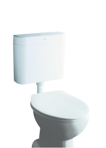 GROHE Spülkasten für WC (Aufputz, Servobetätigung, tiefhängend, 6-9l einstellbar), alpinweiß, 38372SH0 von Grohe