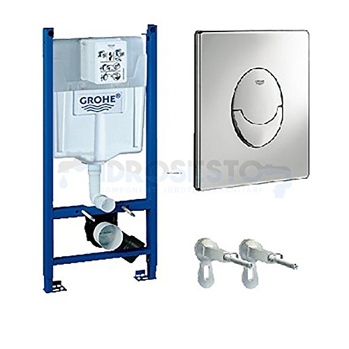 GROHE 3-in-1 Set für WC (1,13 m Bauhöhe, mit Spülkasten GD 2, 6 - 9 l), 38745001 GROHE 3-in-1 Set für WC (1,13 m Bauhöhe, mit Spülkasten GD 2, 6 - 9 l), 38745001 von GROHE