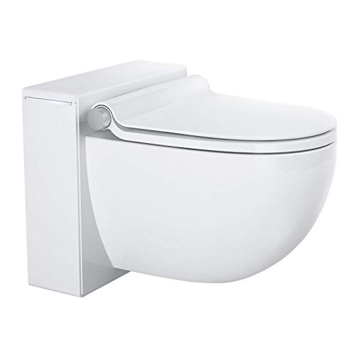 GROHE Sensia IGS - Dusch- WC Komplettanlage (automatische Geruchsabsaugung, Nachtbeleuchtung, individuelle Benutzer-Profile), alpinweiß, 39111SH0 von Grohe