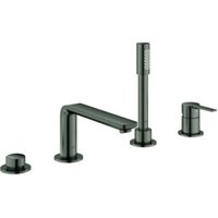 Grohe 4-Loch-Wannen-Kombination Lineare hard graphite gebürstet von Grohe