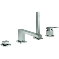 Grohe 4-Loch-Wannenkombination Eurocube supersteel von Grohe