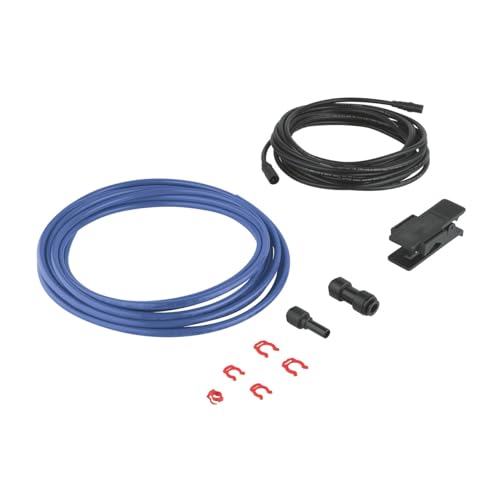 GROHE Blue, Verlängerungsset für Blue Kühler (für Installation im Nebenschrank oder Keller unter der Küche, Verlängerungskabel 5m, Trinkwasserschlauch 5m, mit Adapter und Clips), 40843000 von GROHE
