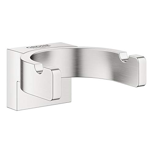 GROHE Selection | Accessoires - Doppelter Bademantelhaken | chrom | 41049000 von GROHE