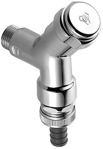 GROHE Armaturenkombination (Wandmontage, eigensicher gegen Rückfließen, mit Sicherungseinrichtung Typ HD), 41190000, Silber von Grohe