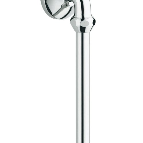 GROHE Abgangsbogen (1/2″, Anschlussrohr Ø 18 mm, Außengewinde 1/2", Schubrosette, langlebig), chrom, 12011000 von Grohe