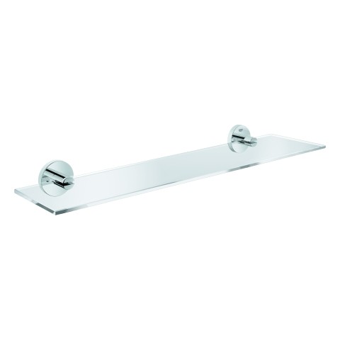 Grohe Ablage Essentials 40799 530mm Material Glas / Metall chrom, 40799001 40799001 von Grohe