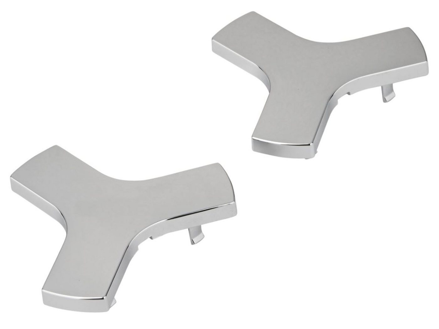 Grohe Badarmatur Abdeckkappe chrom (2 Stück) - 0635600M von Grohe