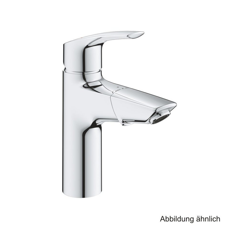 Grohe Badarmatur GROHE Eurosmart EH-WT-Batt. M-Size azb. Auslauf PO-Ablaufgrt. chrom, 2 von Grohe