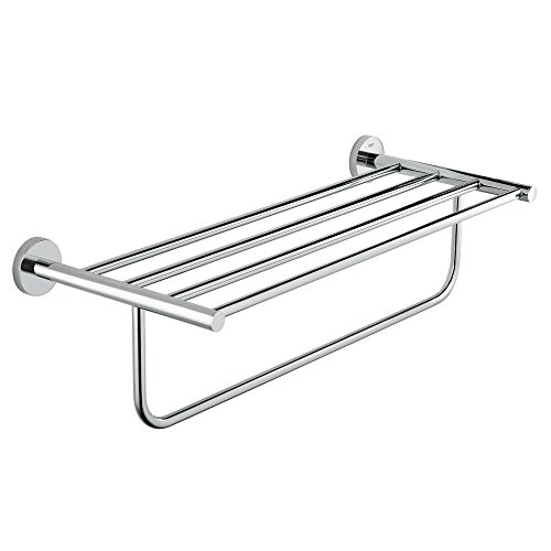 GROHE Bau Cosmopolitan Bad Accessoires - Multi-Badetuchhalter (Material: Metall) chrom, 40462001 von GROHE