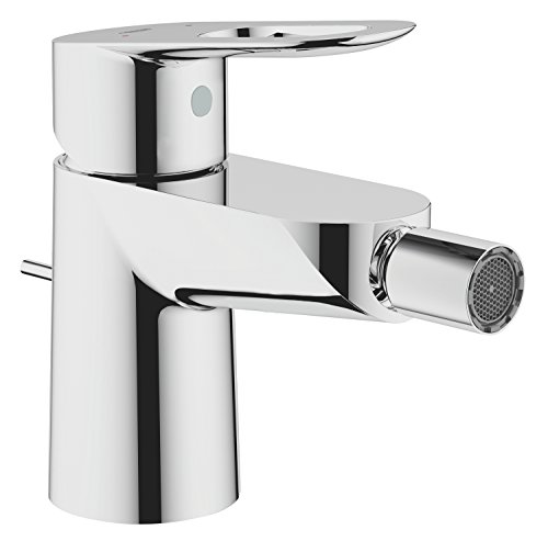 GROHE Bauloop - Einhand- Bidetbatterie (wassersparend, 1/2", mit Zugstange), chrom, 23338000 von Grohe