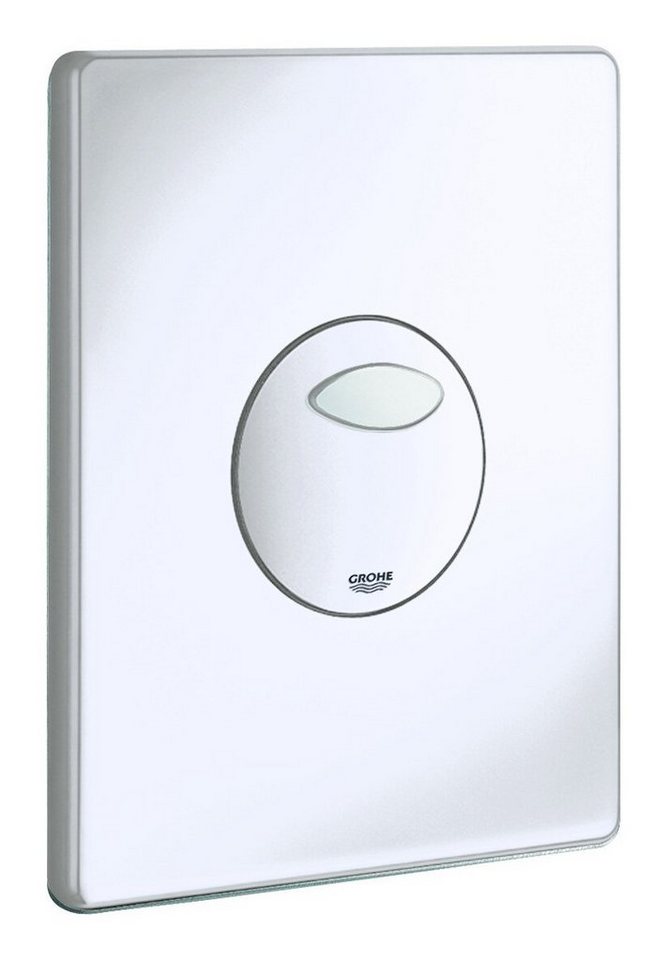Grohe Betätigungsplatte Skate, WC-Abdeckplatte für 2-Mengen- und Start & Stopp-Betätigung - Alpinweiß Grohe Betätigungsplatte Skate, WC-Abdeckplatte für 2-Mengen- und Start & Stopp-Betätigung - Alpinweiß von Grohe
