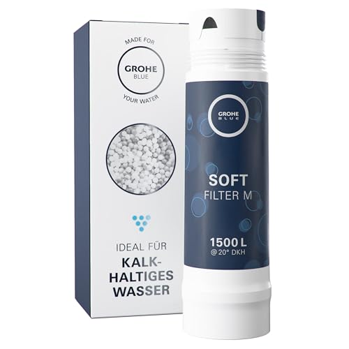 GROHE Blue - BWT Austauschfilter (M-Size, Kapazität 1500 l bei 20° dKH, 5-Phasen-Filter), 40430001 von GROHE