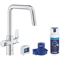 Grohe Blue Pure - Set Spültischarmatur Start mit Filterfunktion, Chrom 30596000 Grohe Blue Pure - Set Spültischarmatur Start mit Filterfunktion, Chrom 30596000 von Grohe