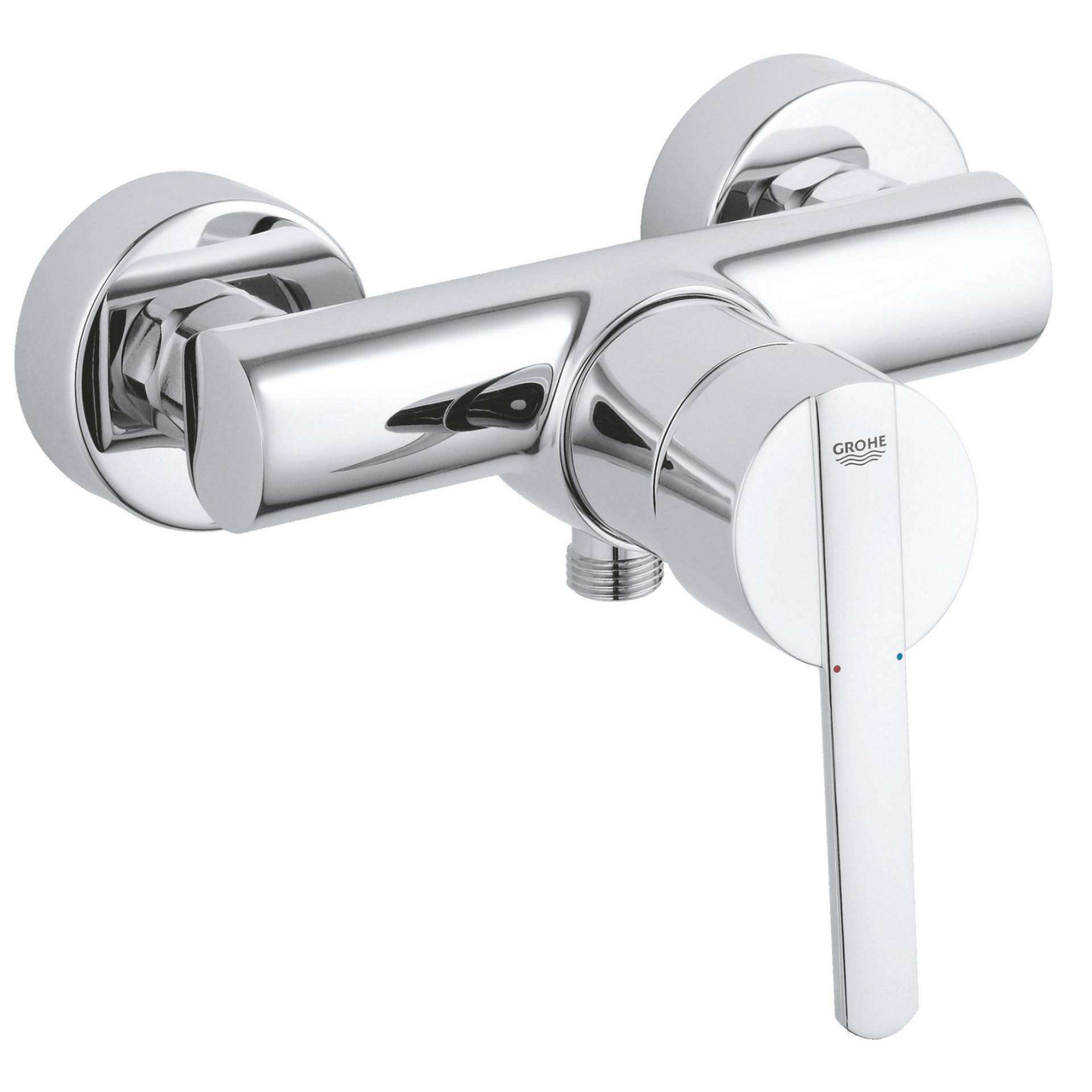 Grohe Brausearmatur 'Feel' chromfarben 14,7 x 15,2 x 24 cm Grohe Brausearmatur 'Feel' chromfarben 14,7 x 15,2 x 24 cm von Grohe